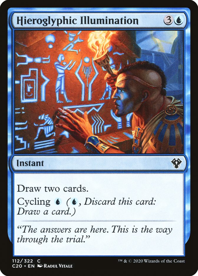 Hieroglyphic Illumination [Commander 2020] | Jack's On Queen