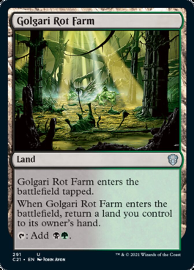 Golgari Rot Farm [Commander 2021] | Jack's On Queen