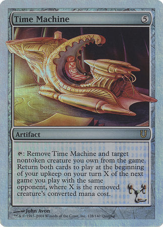 Time Machine (Alternate Foil) [Unhinged] | Jack's On Queen