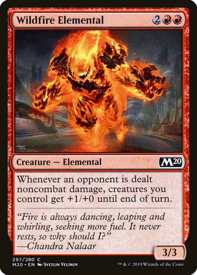 Wildfire Elemental [Core Set 2020] | Jack's On Queen