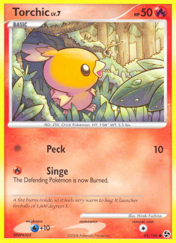 Torchic (89/106) [Diamond & Pearl: Great Encounters] | Jack's On Queen