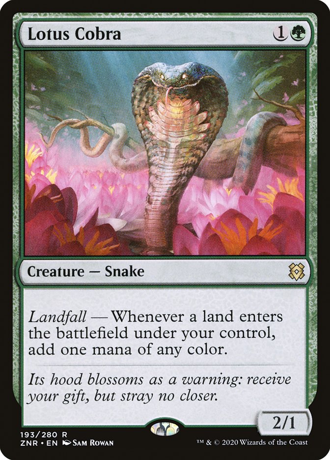 Lotus Cobra [Zendikar Rising] | Jack's On Queen