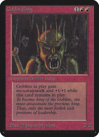 Goblin King [Limited Edition Alpha] | Jack's On Queen