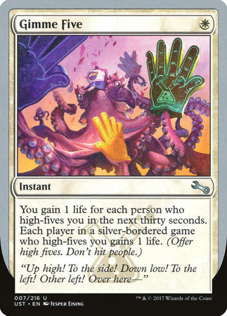 Gimme Five [Unstable] | Jack's On Queen