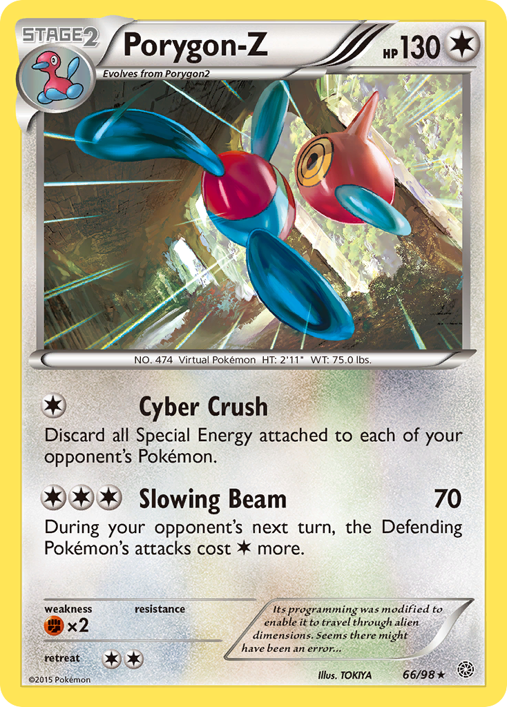 Porygon-Z (66/98) [XY: Ancient Origins] | Jack's On Queen