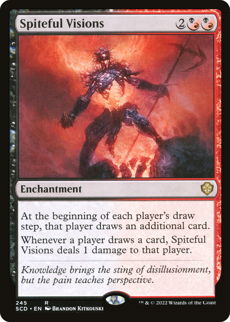 Spiteful Visions [Starter Commander Decks] | Jack's On Queen