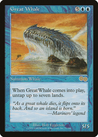 Great Whale [Urza's Saga] | Jack's On Queen