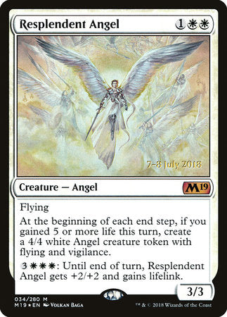 Resplendent Angel [Core Set 2019 Promos] | Jack's On Queen