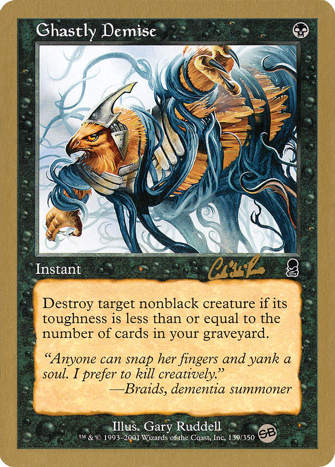 Ghastly Demise (Carlos Romao) (SB) [World Championship Decks 2002] | Jack's On Queen