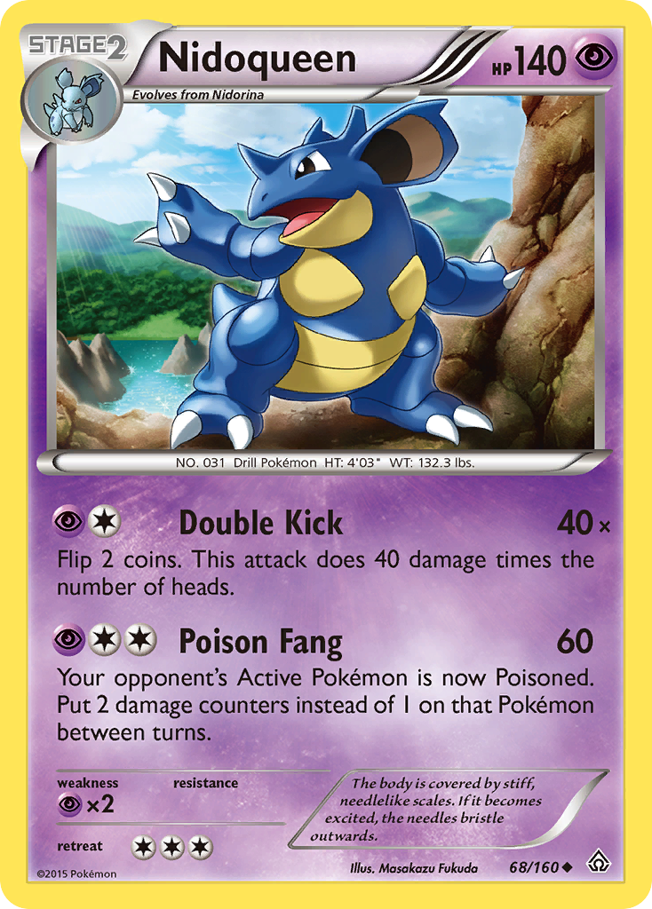 Nidoqueen (68/160) [XY: Primal Clash] | Jack's On Queen