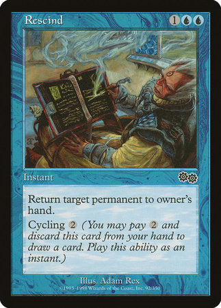 Rescind [Urza's Saga] | Jack's On Queen