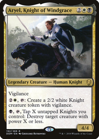 Aryel, Knight of Windgrace [Dominaria] | Jack's On Queen