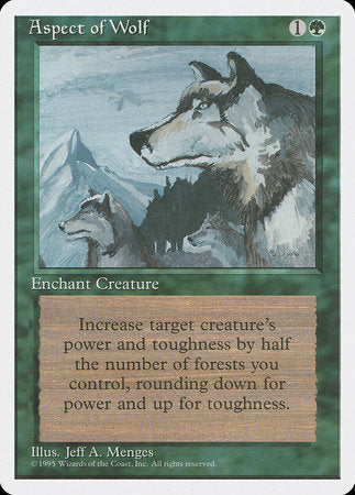 Aspect of Wolf [Fourth Edition] | Jack's On Queen