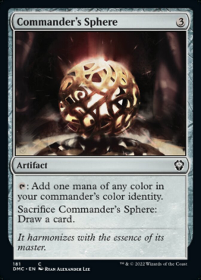 Commander's Sphere [Dominaria United Commander] | Jack's On Queen