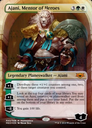 Ajani, Mentor of Heroes [Mythic Edition] | Jack's On Queen