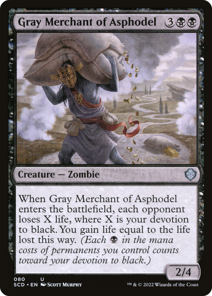 Gray Merchant of Asphodel [Starter Commander Decks] | Jack's On Queen