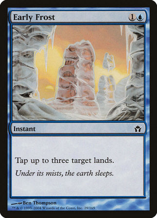 Early Frost [Fifth Dawn] | Jack's On Queen