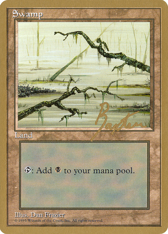 Swamp (gb371) (George Baxter) [Pro Tour Collector Set] | Jack's On Queen