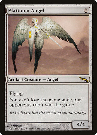 Platinum Angel [Mirrodin] | Jack's On Queen