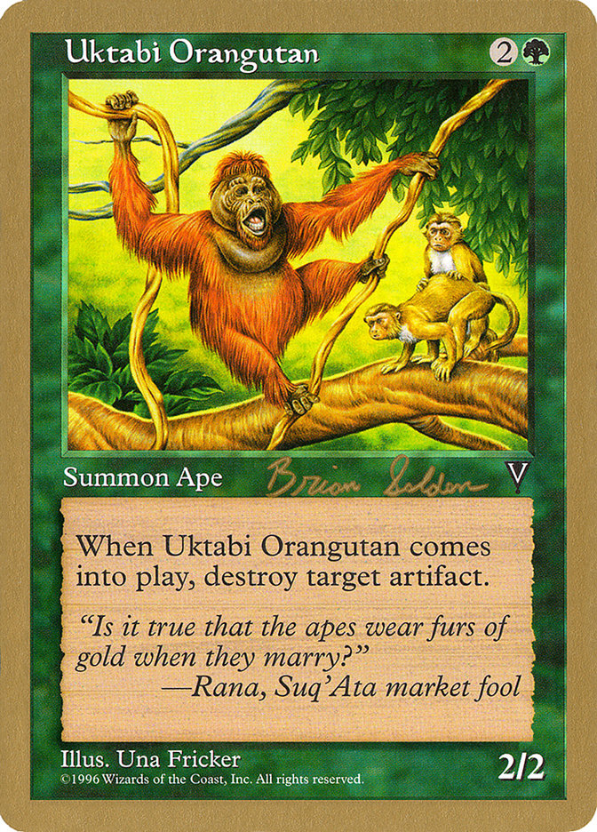 Uktabi Orangutan (Brian Selden) [World Championship Decks 1998] | Jack's On Queen