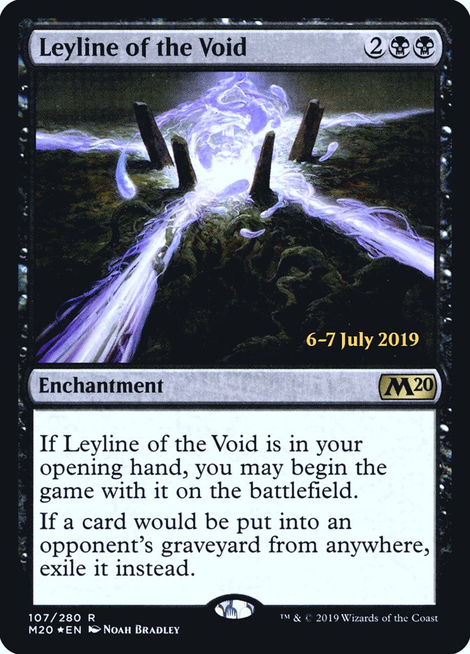 Leyline of the Void  [Core Set 2020 Prerelease Promos] | Jack's On Queen