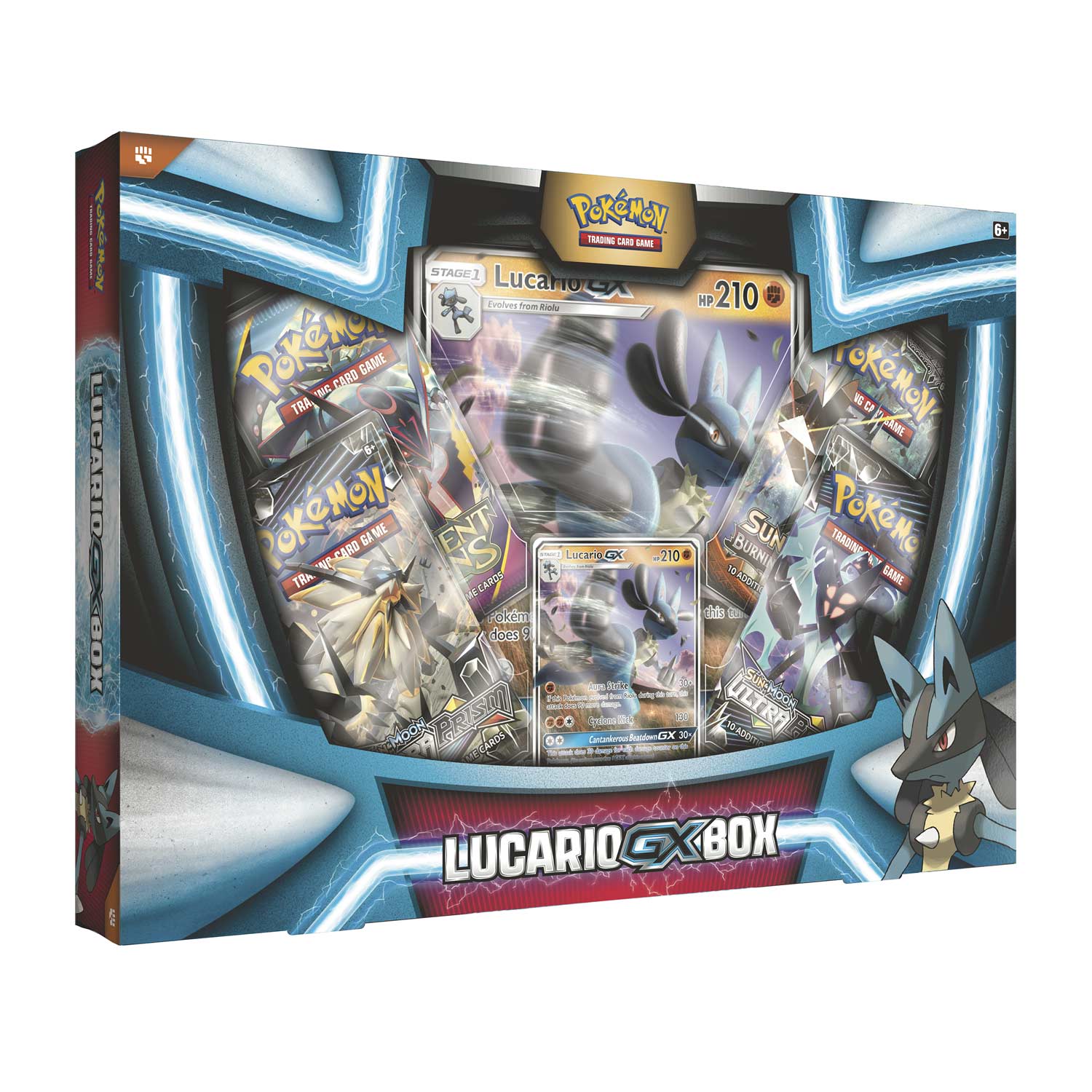 Sun & Moon: Ultra Prism - Lucario GX Box | Jack's On Queen