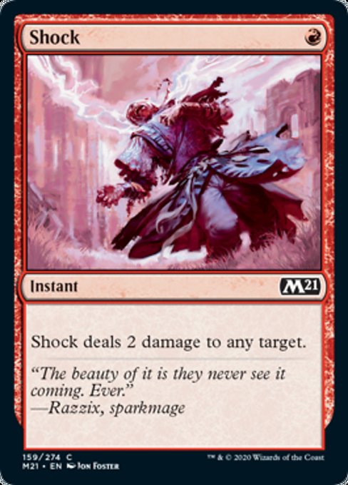 Shock [Core Set 2021] | Jack's On Queen