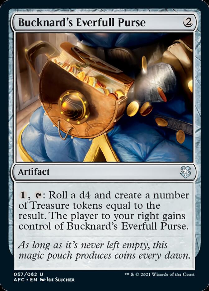 Bucknard's Everfull Purse [Dungeons & Dragons: Adventures in the Forgotten Realms Commander] | Jack's On Queen