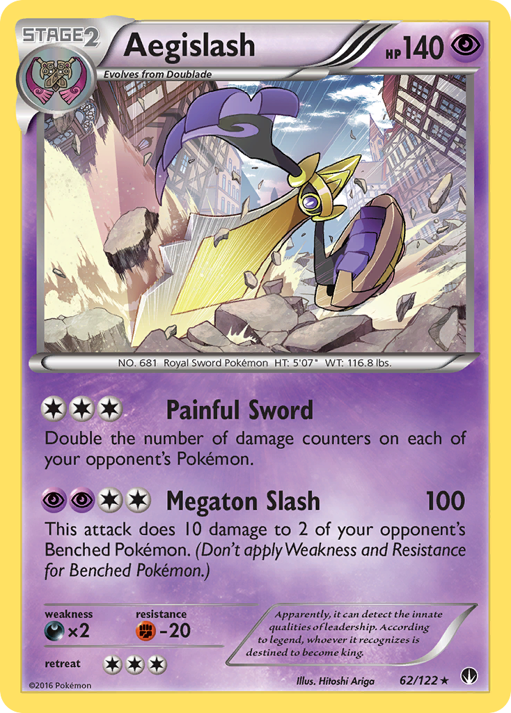 Aegislash (62/122) [XY: BREAKpoint] | Jack's On Queen