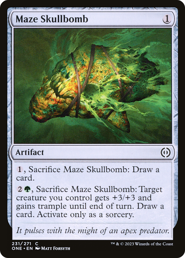 Maze Skullbomb [Phyrexia: All Will Be One] | Jack's On Queen