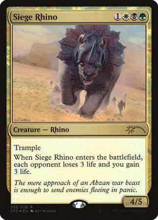 Siege Rhino [Magic Origins Clash Pack] | Jack's On Queen