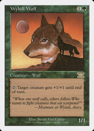 Wyluli Wolf [Classic Sixth Edition] | Jack's On Queen