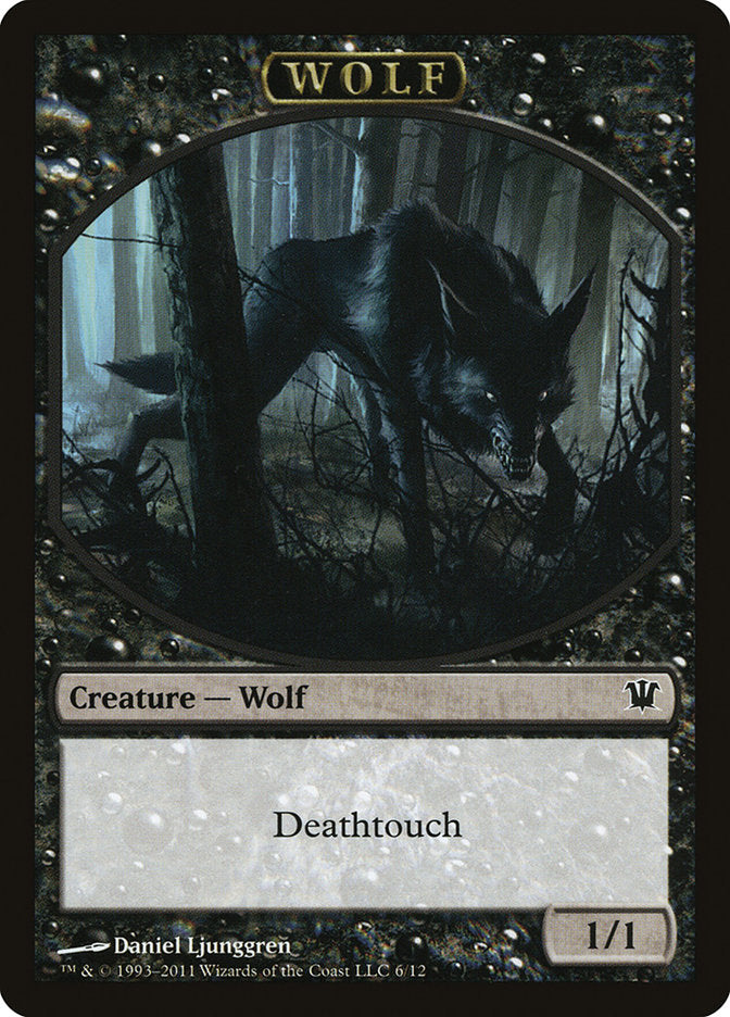 Wolf (6/12) [Innistrad Tokens] | Jack's On Queen