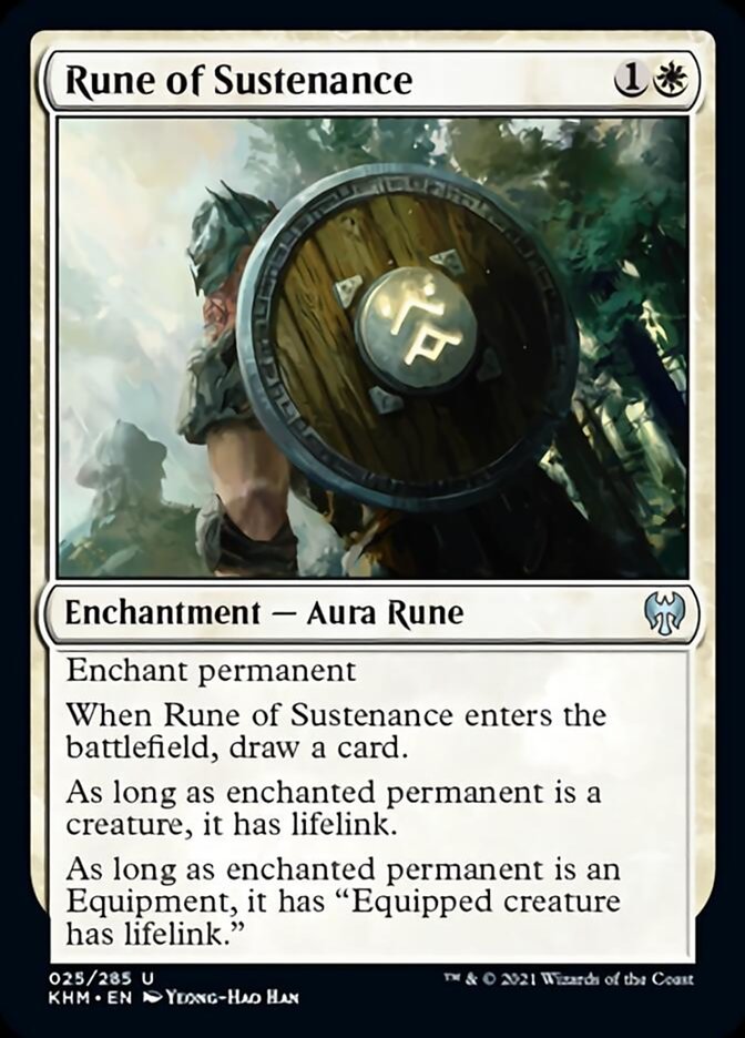 Rune of Sustenance [Kaldheim] | Jack's On Queen