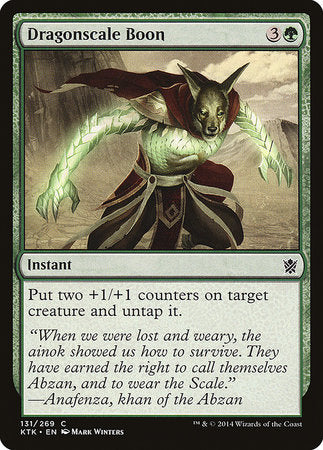 Dragonscale Boon [Khans of Tarkir] | Jack's On Queen
