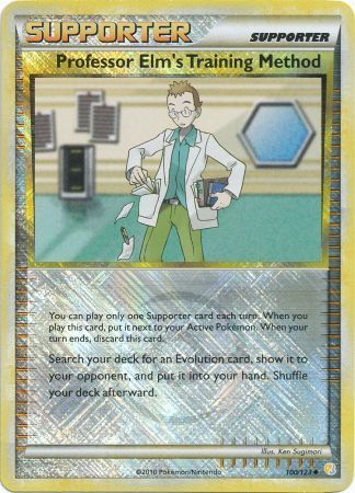 Professor Elm's Training Method (100/123) (League Promo) [HeartGold & SoulSilver: Base Set] | Jack's On Queen