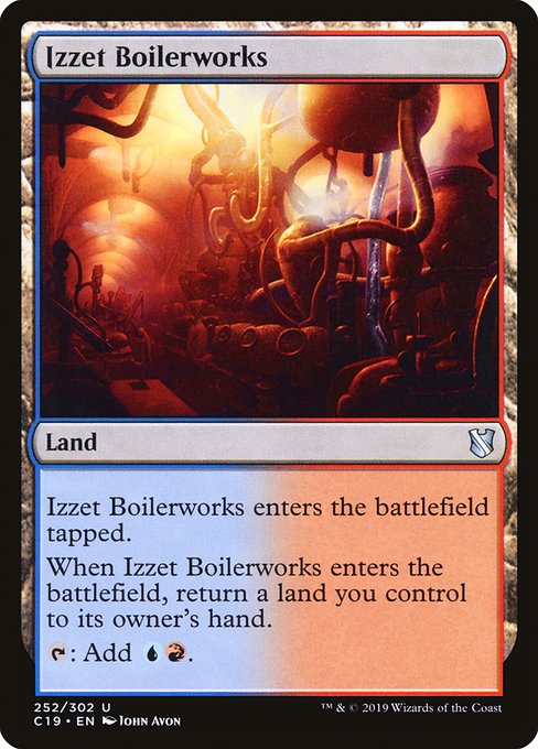 Izzet Boilerworks [Commander 2019] | Jack's On Queen