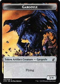 Gargoyle // Egg Double-sided Token [Commander 2019 Tokens] | Jack's On Queen