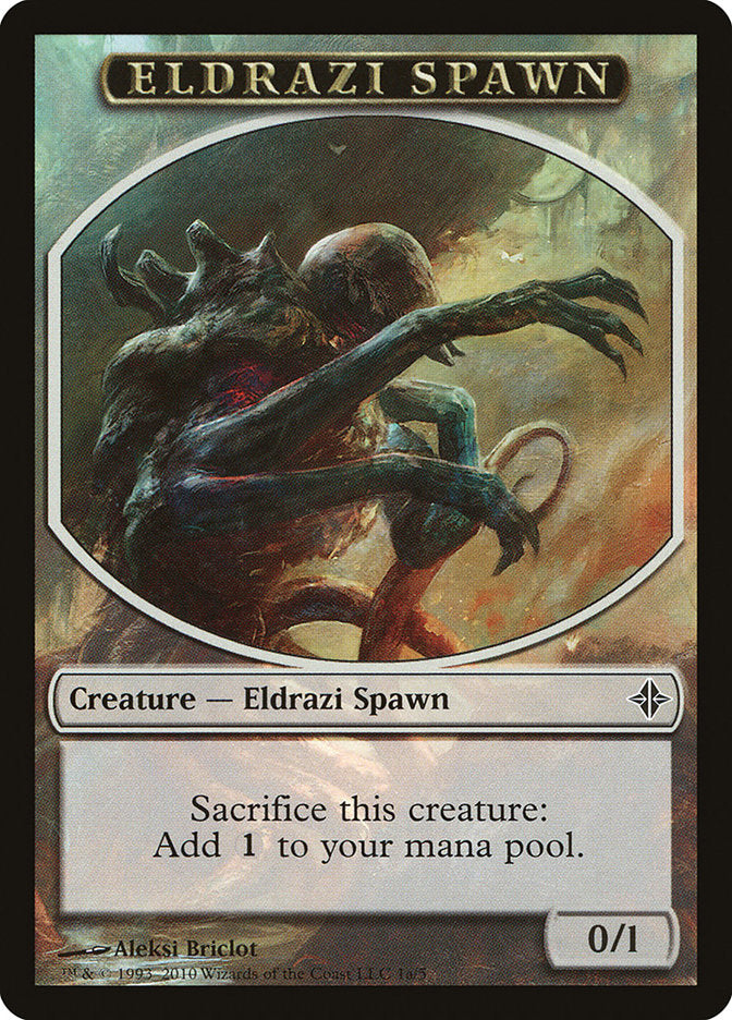 Eldrazi Spawn (1a/5) [Rise of the Eldrazi Tokens] | Jack's On Queen