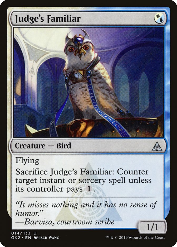 Judge's Familiar [Ravnica Allegiance Guild Kit] | Jack's On Queen