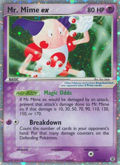 Mr. Mime ex (110/112) [EX: FireRed & LeafGreen] | Jack's On Queen