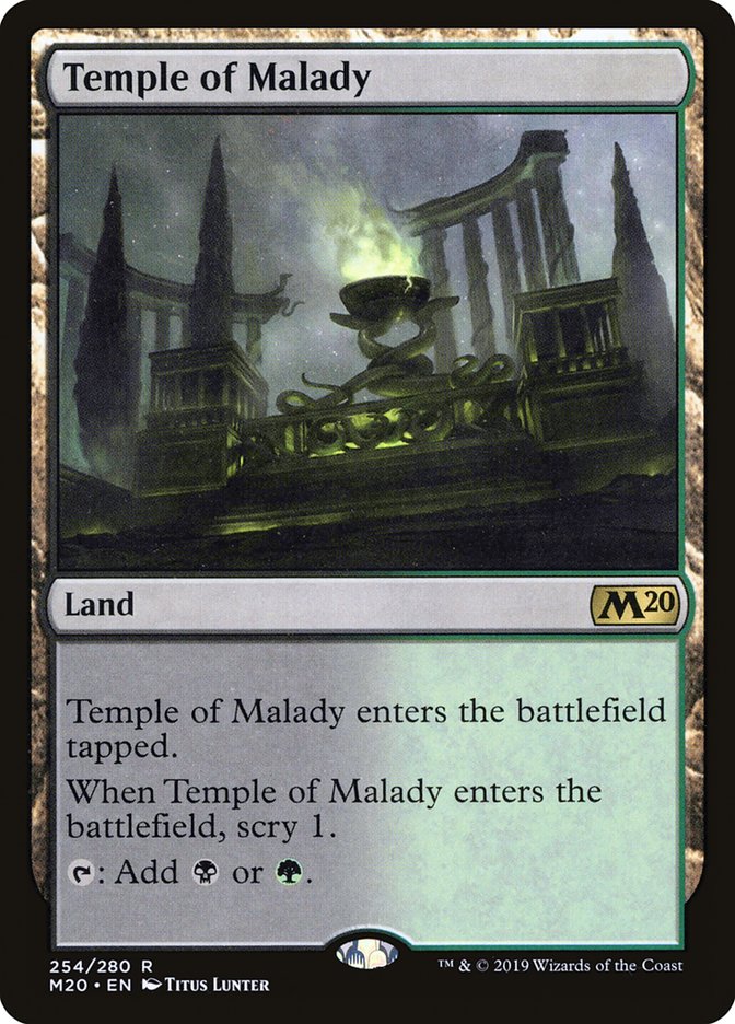 Temple of Malady [Core Set 2020] | Jack's On Queen