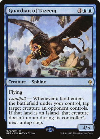 Guardian of Tazeem [Battle for Zendikar] | Jack's On Queen