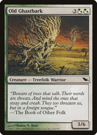 Old Ghastbark [Shadowmoor] | Jack's On Queen
