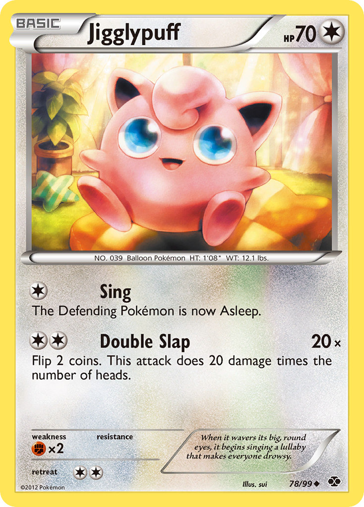 Jigglypuff (78/99) [Black & White: Next Destinies] | Jack's On Queen