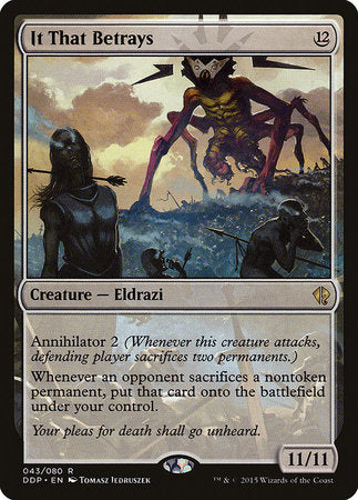 It That Betrays [Duel Decks: Zendikar vs. Eldrazi] | Jack's On Queen