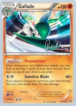 Gallade (84/162) (Infinite Force - Diego Cassiraga) [World Championships 2017] | Jack's On Queen