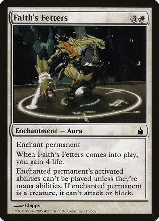 Faith's Fetters [Ravnica: City of Guilds] | Jack's On Queen