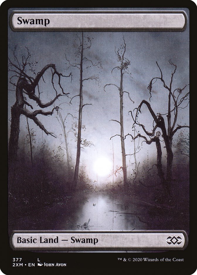 Swamp (377) [Double Masters] | Jack's On Queen