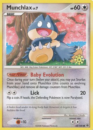 Munchlax (68/100) [Countdown Calendar Promos] | Jack's On Queen